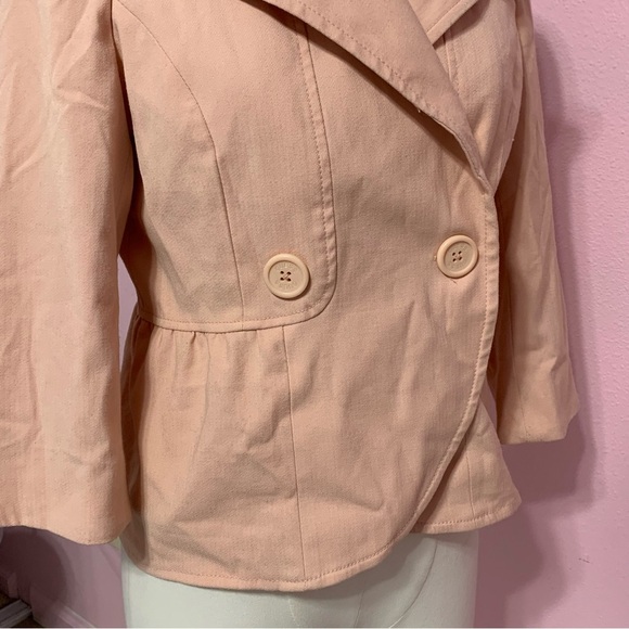 VTG Y2K Guess Blush Pink Blazer Jacket S - Picture 7 of 16
